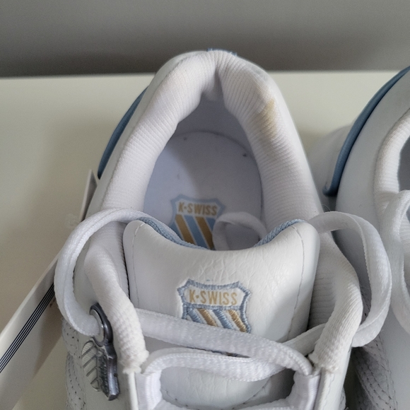NWT K-Swiss vintage classic low white sneakers Y2K - Picture 6 of 7